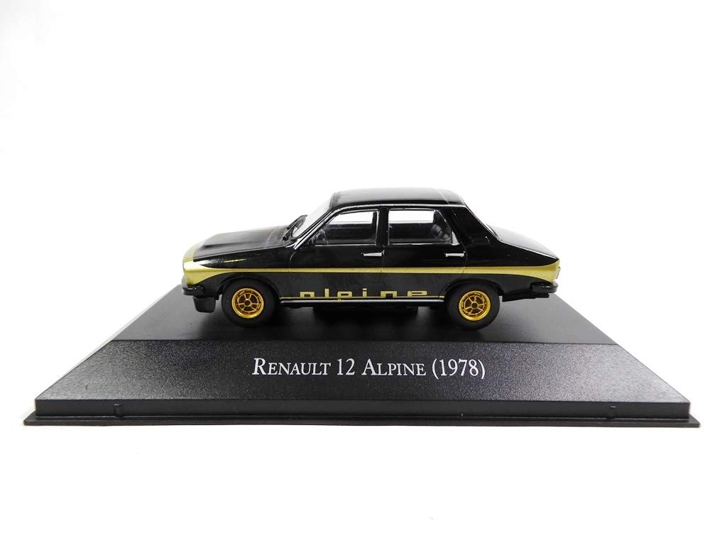 OPO 10 - Car 1/43 Salvat collection: Renault 12 alpine 1978 R12 (AR43)