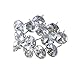 ROSENICE 25mm Sew Buttons Diamond Crystal Upholstery Nails Tacks Sofa Wall Decor 20Pcs