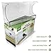 Tadge Goods Window Bird Feeder for Outside - XL 5 Inch Opening for Cardinal, Blue Jay and Bird Variety - Squirrel Proof When Placed High - with 3 Bonus Heavy Duty Hook Suction Cups
