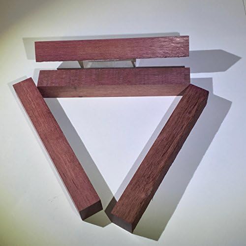 Purpleheart 7/8 Inch Pen Blank - 4 Pack