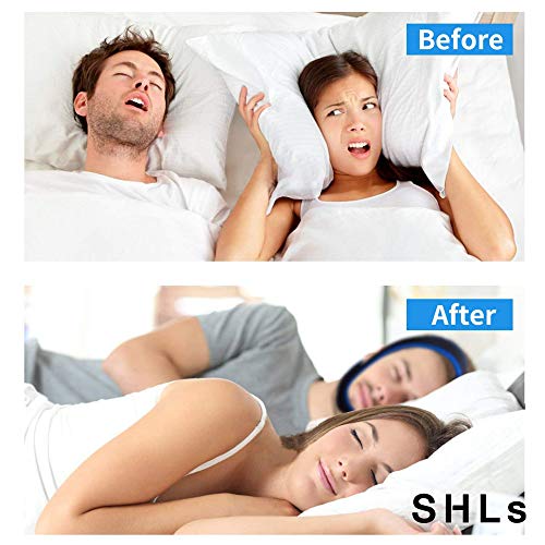 image for SHLs Anti Snoring Chin Strap | Simple Anti-Snoring Solution for Good S