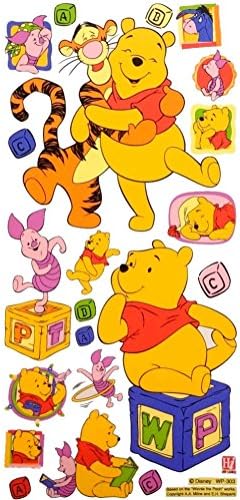UK Winnie the Pooh Removable Waterproof Vinyl Sticker Home Furniture Glass Ceramic Tile Decor Decal