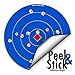 Adhesive 8 Inch Reactive Splatter Targets for Shooting