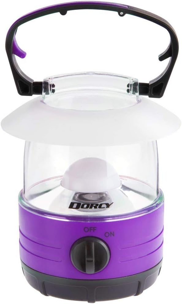 Dorcy LED Bright Mini Lantern 70 Hour Run Time, Assorted Colors, Small, Model Number: 41-1017 - Battery Lantern - 