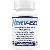 Advanced Neurovascular Support, with CoQ10, B Vitamins, Zinc, Magnesium, Alpha Lipoic Acid and More. Support Nerve Health, Reduce Migraine Frequency, and Promote Cardiovascular Wellness. (1)