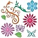 Spellbinders S5-143 Shapeabilities Positively Me Jewel Flowers and Flourishes Die Templates