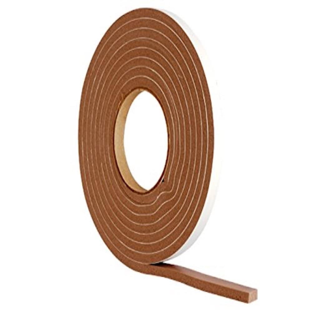 Merriway BH07194 Hi-Density Extra Thick Foam Draught Excluder, 12Metre x 13mm x 8mm