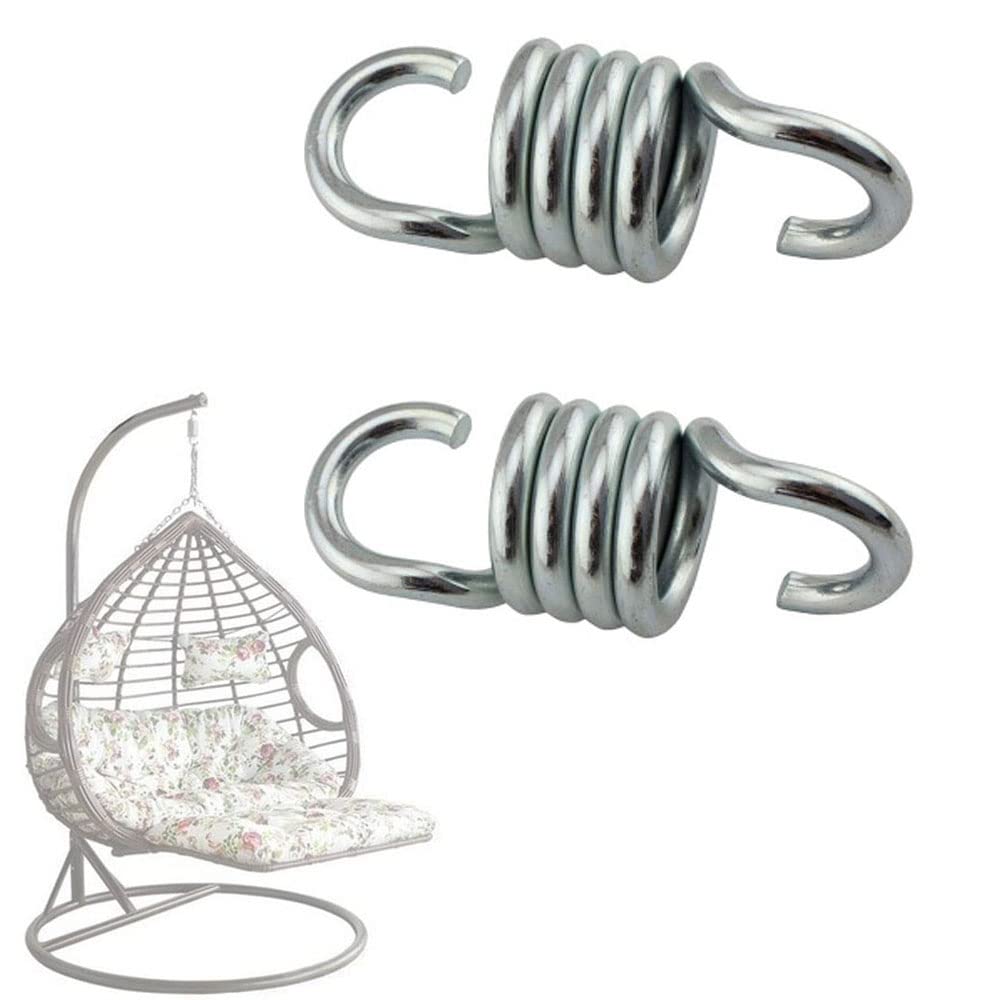 Tension Spring 2 Pieces, Spring for inclinable Support, Tool for Replacing The Tension Spring with Double Hook in Stainless Steel