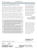 Image de Programming WCF Services: Mastering WCF and the Azure AppFabric Service Bus