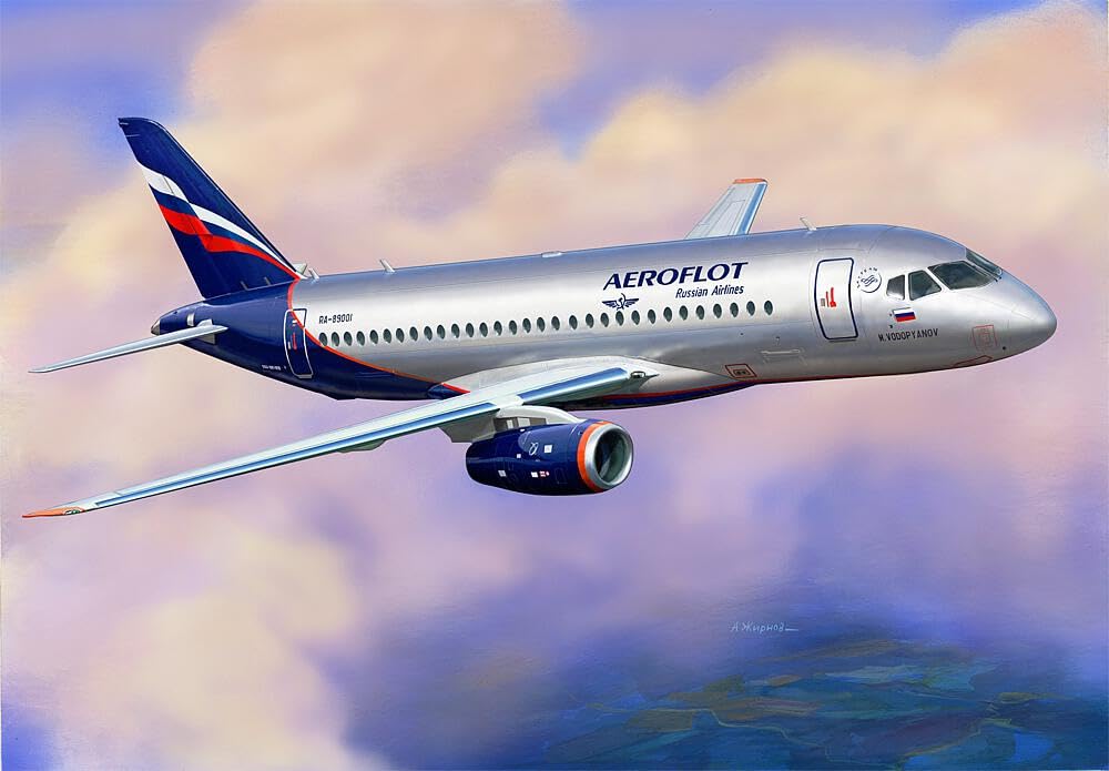 Zvezda Models 1/144 Sukhoi Superjet 100