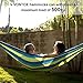 V VONTOX Brazilian Hammock(1-2 Person), Comfortable Canvas Outdoor & Indoors Hammock can Bear 500lbs, Lightweight Portable for Room, Garden, Backyard Patio Hammock