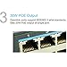 GW Security GWSW1602G 10/100Mbps Desktop/Rackmount 16 Port PoE Switch, Max 30W each POE port, 2 Uplink ports and 2 Gigabit Fiber Optical SFP ports, Up to 820FT Transmission Distance