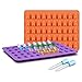 Silicone Gummy Bear Candy Molds - Chocolate Candy Molds & Bear Silicone Molds Including Stars, Seashells, Hearts and Bears with Free 2 Droppers 100% Food Grade Silicone Pack of 5