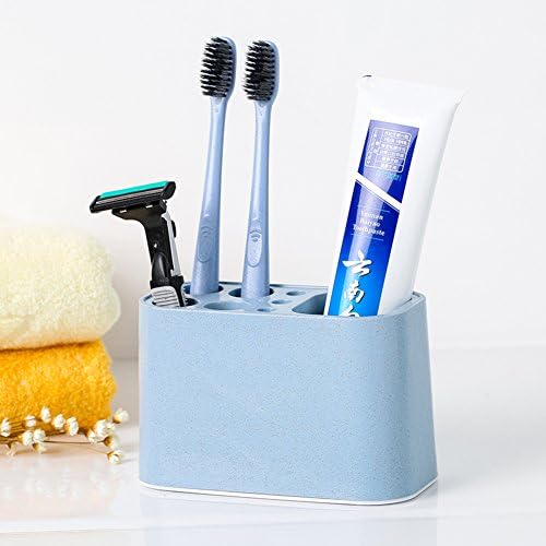 HCP Teeth bench bathroom Desktop plastic brushing and face storage box Toothbrush holder with toothpaste teeth-A