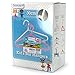 Hangerworld Pack of 72 White Plastic Coat Hanger with Pants / Skirt Bar for Baby & Toddler 11.4 Inches