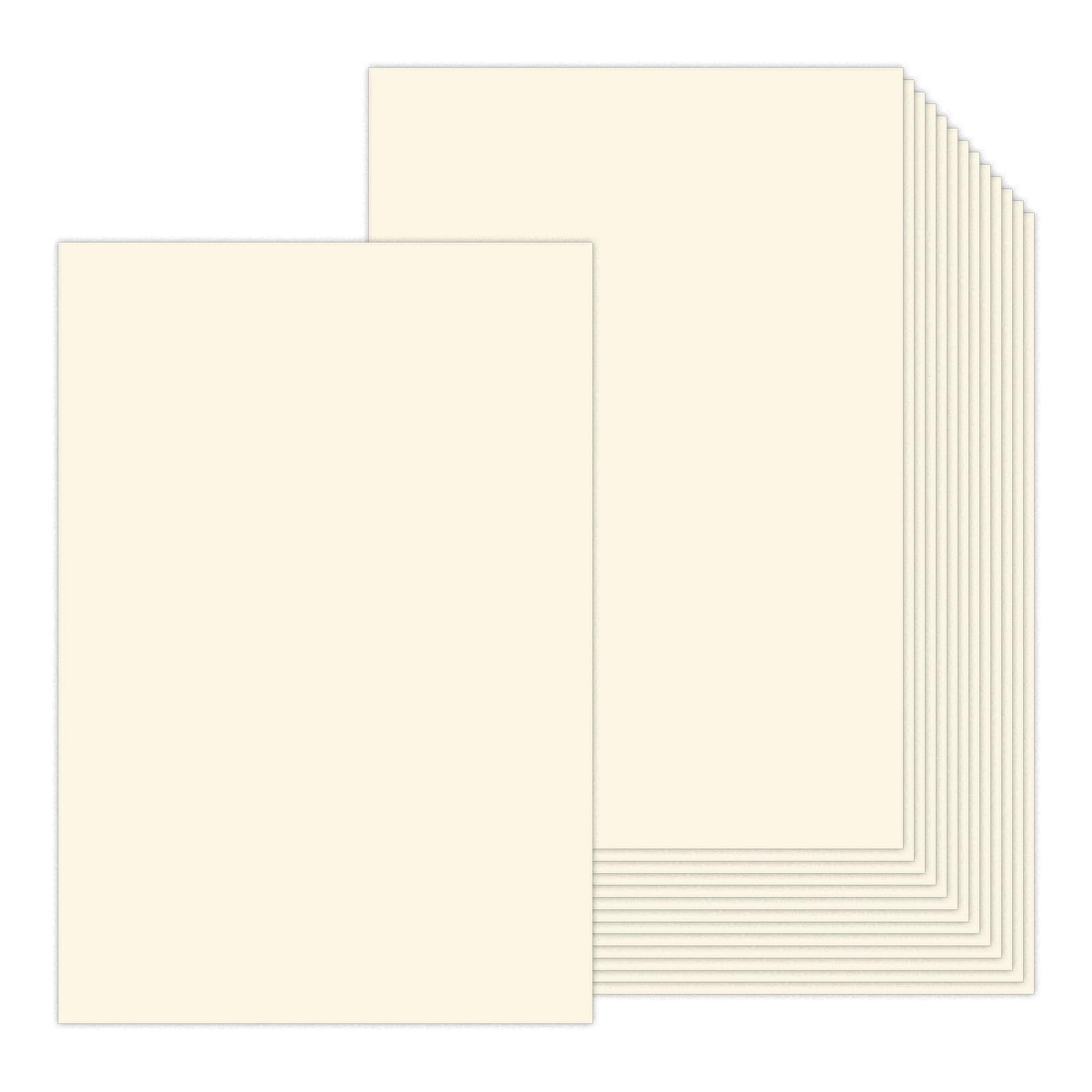 Photo 1 of 13x19 Cream Cardstock 100 Sheets, Goefun Thick Cardstock Ivory 80lb, Premium Heavy Weight Card Stock Paper for Inkjet or Laser Printers, Photos, Poster, Menu, Drawing and DIYs