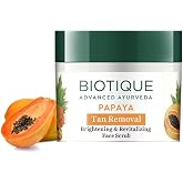 Biotique BIO PAPAYA Revitalizing Tan- Removal scrub 75gm/ 2.65 Fl.Oz