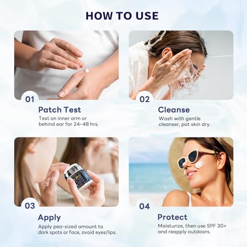 Ashania Dark Spot Corrector Serum for Face & Body – Niacinamide & Vitamin C Brightening for Hyperpigmentation, Melasma, Sun Spots, Age Spots & Uneven Skin Tone, Fast-Absorbing (1.7 Fl Oz)