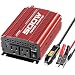 POTEK 500W Car Power Inverter DC 12V to AC 110V with 2AC outlets and 2A USB Port