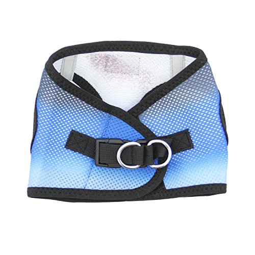 Doggie Design American River Step In Mesh Choke Free Dog Harness with Safety Reflective Strips Ombre Collection - Midnight Sky (2XL/3XL)