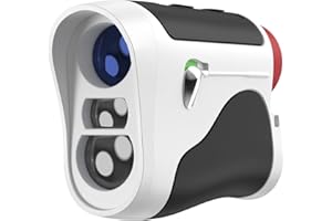 AquilaPro G4Pro Golf Rangefinder with Slope, Slope Switch for Golf Tournament Legal, 650 Yards Max Distance Range, 0.5 Yard Accuracy, 6X Magnification, Flagpole Lock with Pulse Vibration…