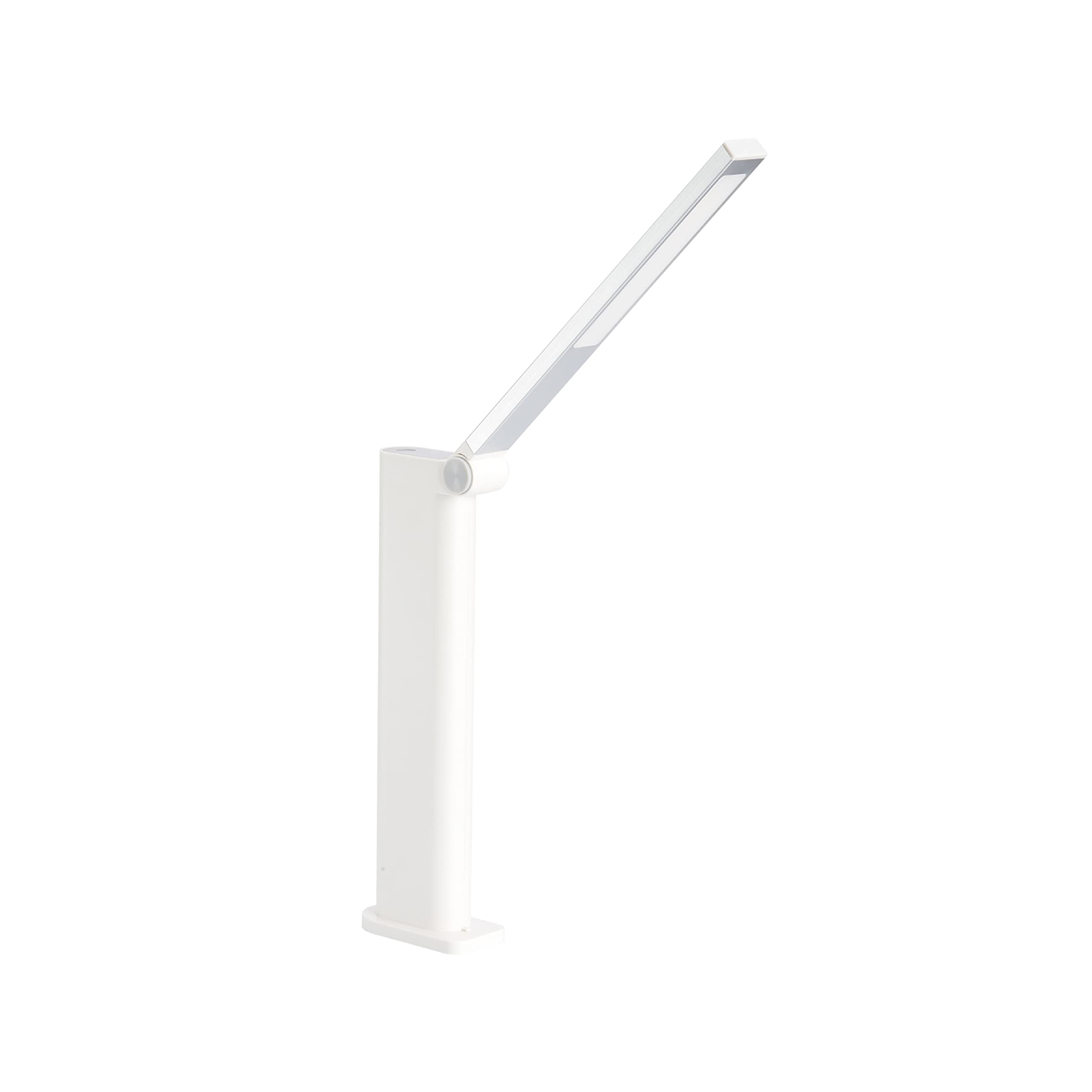 Philips LED Amber Adjustable Desk Lamp [Cool White 4000K - White] 5W Charge with USB. for Home Reading, Work, Study Lighting