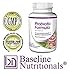 Baseline Nutritionals Probiotics, Complete with Acidophilus, Bifidus, and Thermophilus. Restore Bacteria for Digestive Health.
