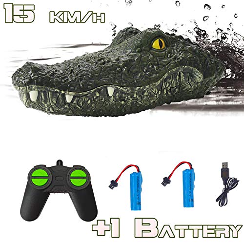 Remote Control Alligator Head Boat Floating Crocodile Head Remote