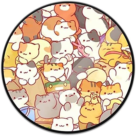 Cat Collages Pop Holder Socket Collapsible Grip &amp; Stand for Phones and Tablets