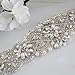 SoarDream White Bridal Sash Wedding Belt Bridal Bridesmaid Dress sash