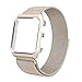 ALNBO for Apple Watch Band 42mm Stainless Steel Mesh Magnetic Replacement Wrist Band with Metal Protective Case for iWatch Series 3 Series 2 Series 1