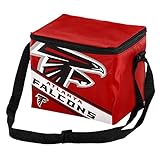 Atlanta Falcons Big Logo Stripe 6 Pack Cooler