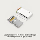 Polaroid Hi-Print Paper 2x3 Paper Cartridge 60 Sheets Sticky Back view 4