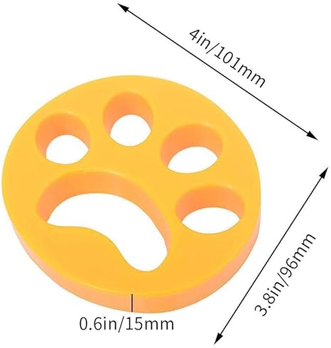 Huhuday Balle De Nettoyage Pour Machine A Laver Et Enlever Les Poils De Chien De Chat