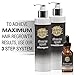 Hair Regrowth Shampoo-Maximum Strength DHT Blocker. Repairs & Stimulates New Follicle Hair Growth. Grow Stronger, Thicker, Fuller, Longer, Healthier Hair. For Men & Women with No Side Effects.