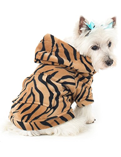 Pet Pjs - Tiger Stripes Pet Pjs Fleece Hoodie