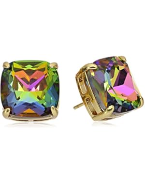 Womens Small Square Studs