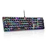 NPET K70 Waterproof Colorful LED Illuminated Backlit USB Wired Gaming Keyboard for PC