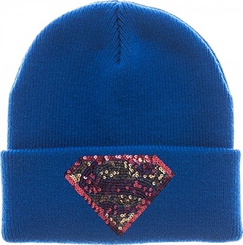 DC Comics Supergirl Logo Cuff Beanie