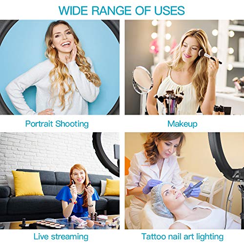 5 18+Inch+Lighting+Dimmable+Bluetooth+Shooting
