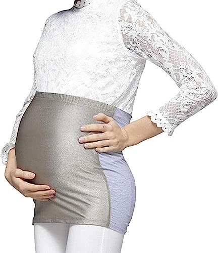 YAZGAN EMF Anti-Radiation Wave Shield Band,Silver Fiber Washable Pregnant Protection Electromagnetic Shielding for Female Pregnancy Protective Nursing