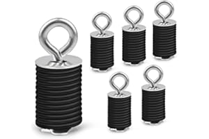 FUNNTY 6 Pcs Tie Down Anchor, ATV Anchors Compatible with Polaris Ranger 1000 XP 900 XP 800 700 500 570 General 1000 Polaris 