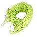 20m 1.8MM Fluorescent Reflective Guyline Tent Rope Camping Cord Paracord Green by NYKKOLA