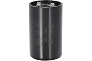 BlueNatHxRPR 59-71 MFD (uF) Motor Start Capacitor Compatible for Franklin Control Box 2801054915, CRC 2824075015 1/2 and 3/4 HP Well Pump and Others