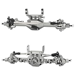 ZXYRC SCX10 CNC Metal Front Rear Straight Complete