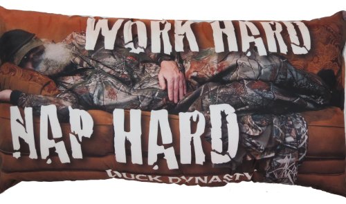 Duck Dynasty Body Pillow Uncle Si Work Hard Nap Hard Buy