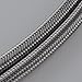 VCCUCINE 18-Inch Long Faucet Connector, Braided Stainless Steel Supply Hose 3/8-Inch Female Compression Thread X M10 Male Connector, 2 Pcs