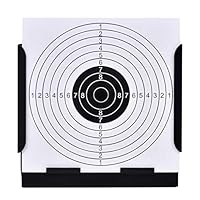 WWHZ 5.5" Square Target Holder Pellet Trap + 100 Paper Targets