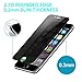 ZUSLAB Privacy Screen Protector Compatible with Apple iPhone 8 Plus/iPhone 7 Plus, Anti-Spy 2.5D Edge Anti-Scratch 9H Hardness Tempered Glass Screen Protector (2-Way Privacy)