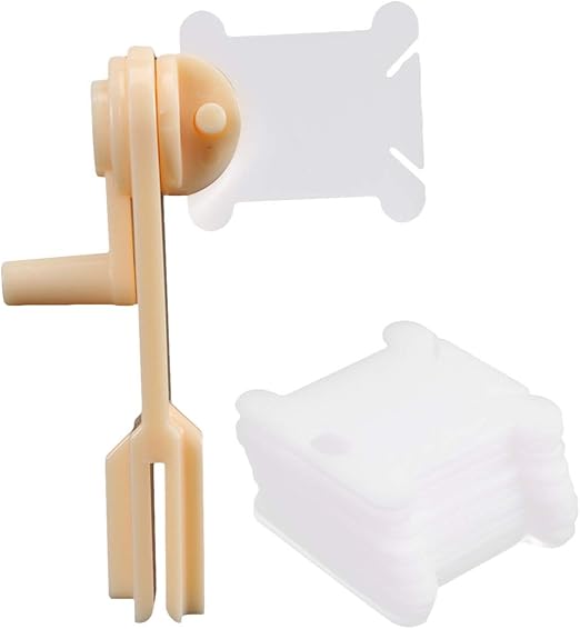 Amazon.com: HEALLILY Bobbin Winder Manual Floss Bobbin Winding Tools